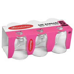 Paşabahçe Optikli Çay Bardağı 95 Cc 6 Lı