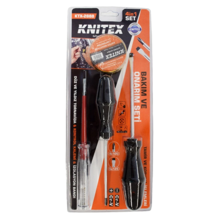 Knitex KTX-2888 B-5 Bakım ve Onarım Seti-88